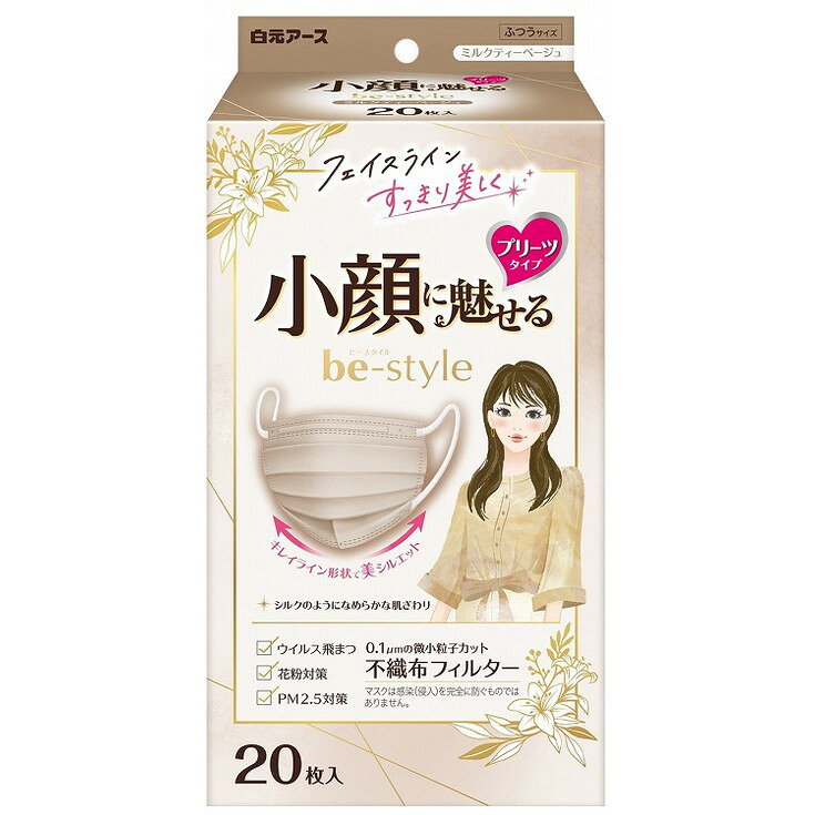 このページは4902407582454単品が10個セットの商品ページです【商品特徴】小顔に魅せる女性用マスク。【製造者】白元アース株式会社（大三）【生産国】中華人民共和国【単品内容量】20枚※メーカーの都合によりパッケージ、内容等が変更される場合がございます。当店はメーカーコード（JANコード）で管理をしている為それに伴う返品、返金等の対応は受け付けておりませんのでご了承の上お買い求めください。【代引きについて】こちらの商品は、代引きでの出荷は受け付けておりません。【送料について】北海道、沖縄、離島は別途送料を頂きます。