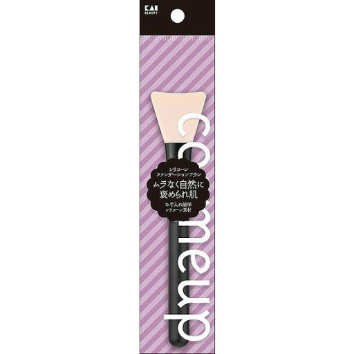 【単品6個セット】HC3763 cosmeup シリコーンファンデーションブラシ 貝印(代引不可)【送料無料】 【単品6個セット】HC3763 cosmeup シリコーンファンデーションブラシ 貝印(代引不可)【送料無料】