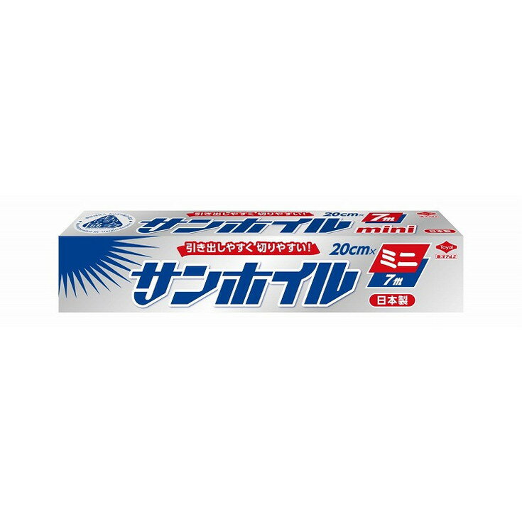 このページは4901603025680単品が8個セットの商品ページです【商品特徴】ミニ7M。日本製。【製造者】東洋アルミエコープロダクツ（株）【生産国】日本【単品内容量】7M※メーカーの都合によりパッケージ、内容等が変更される場合がございます。当店はメーカーコード（JANコード）で管理をしている為それに伴う返品、返金等の対応は受け付けておりませんのでご了承の上お買い求めください。