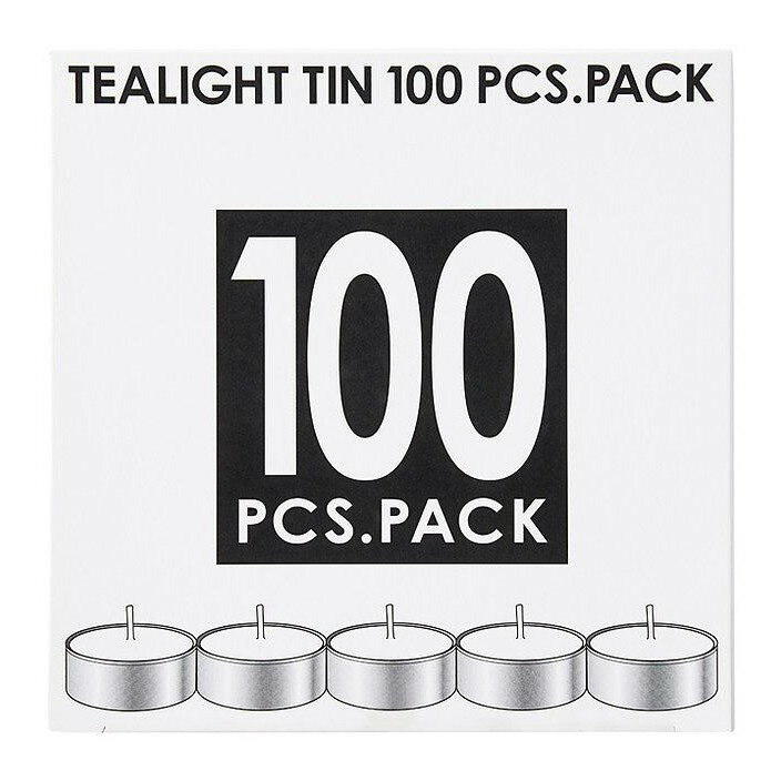 【単品6個セット】 NEWティーライトティン100個入 カメヤマ株式会社(代引不可)【送料無料】