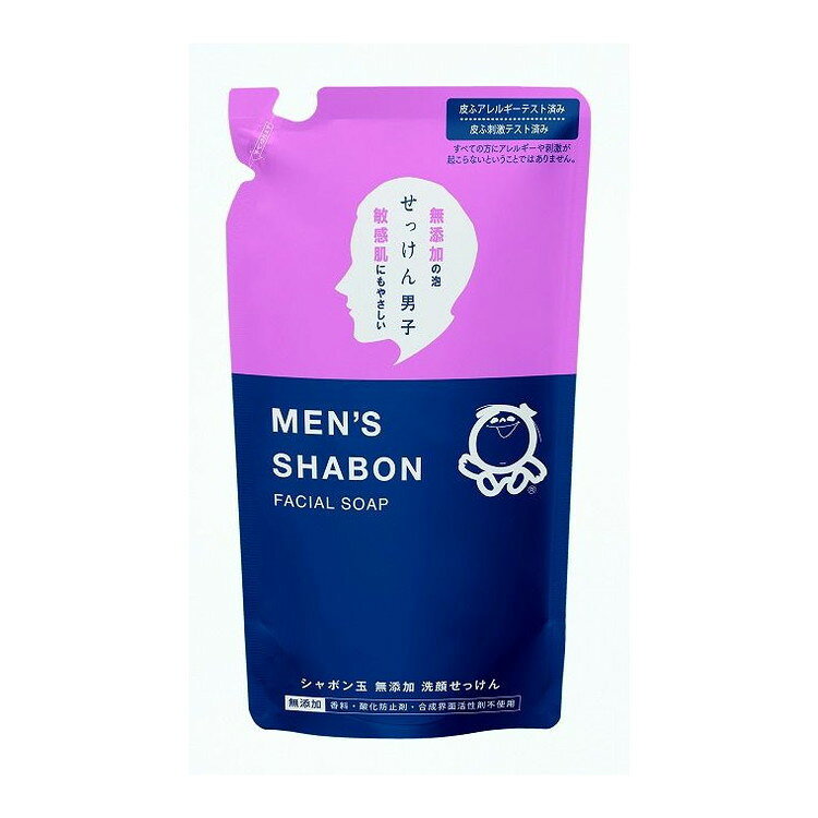 【単品16個セット】 メンズシャボンフェイシャルソープ詰替用250ML シャボン玉販売株式会社 まとめ買い まとめ売り セット販売(代引不可)【送料無料】