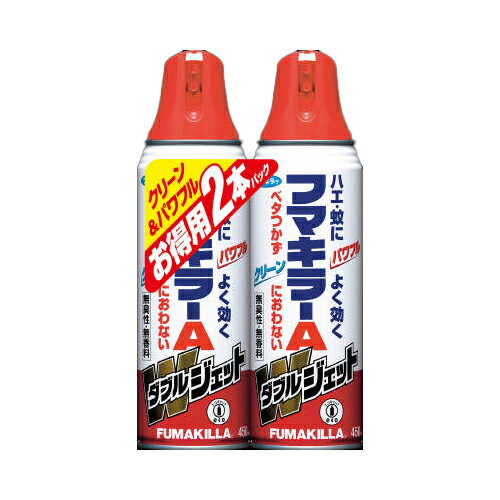 【単品5個セット】 フマキラーAダブルジェット450ML2P フマキラー株式会社(代引不可)【送料無料】