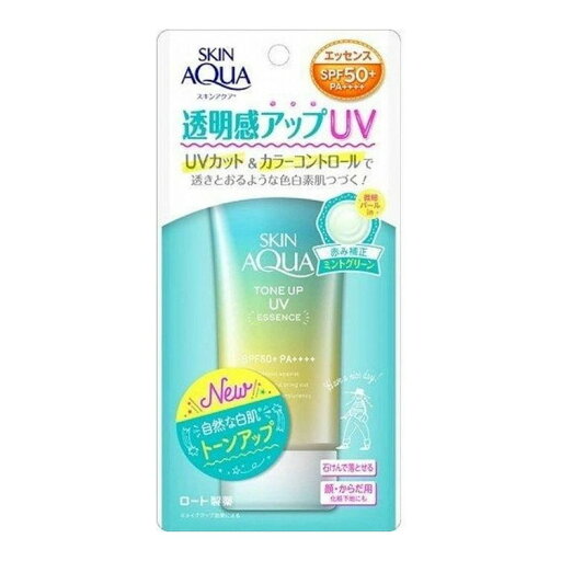 【単品4個セット】 スキンアクアトーンアップUVミントグリーン ロート製薬株式会社(代引不可)【送料無料】 【単品4個セット】 スキンアクアトーンアップUVミントグリーン ロート製薬株式会社(代引不可)【送料無料】