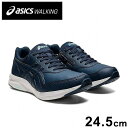 アシックス商事 GEL-FUNWALKER W053 ネイビーブルー 24.5cm 24AW シューズ アシックスウォーキング アウトドア ウォーキング ゲルフ...