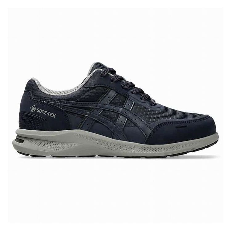 asics アシックス HADASHIWALKER GTX W074 24.5cm NAVY/NAVY アシックスウォーキングシューズ アウトド..