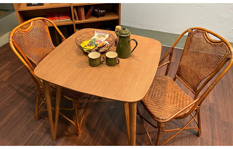 籐椅子 ラタン 完成品 ダイニングチェア チェア 高座椅子 高座いす アジアン家具 RAG-190 ラタンチェア 和風 和モダン レトロ モダン 光製作所(代引不可)【送料無料】 [3]