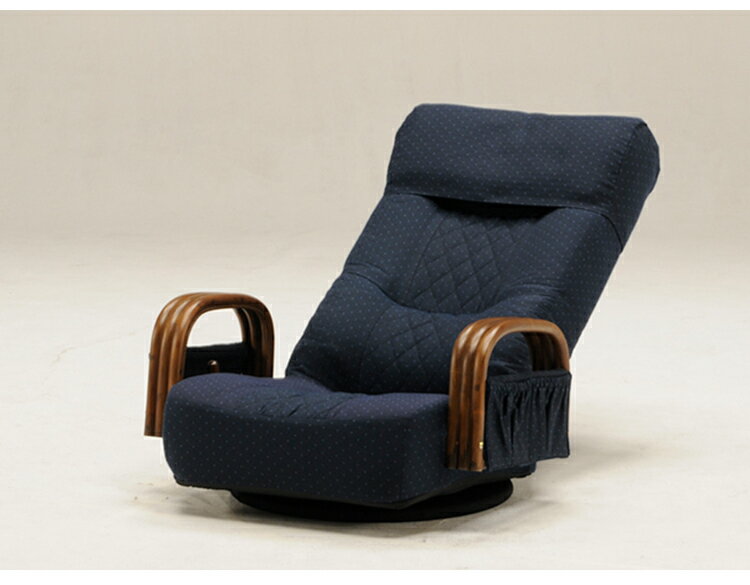 光製作所 低反発 ウレタン ラタン チェア 高齢者 座椅子 チェアー 回転 フロアチェア おしゃれ 高齢者 和風 和室 天然木 木製 一人掛け(代引不可)【送料無料】 [3]