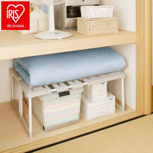 アイリスオーヤマ クローゼット フリーラック 伸縮ラック 伸縮押し入れ整理棚 押入れ 押し入れ SOR-370×2 IRIS OYAMA(代引不可)【送料無料】