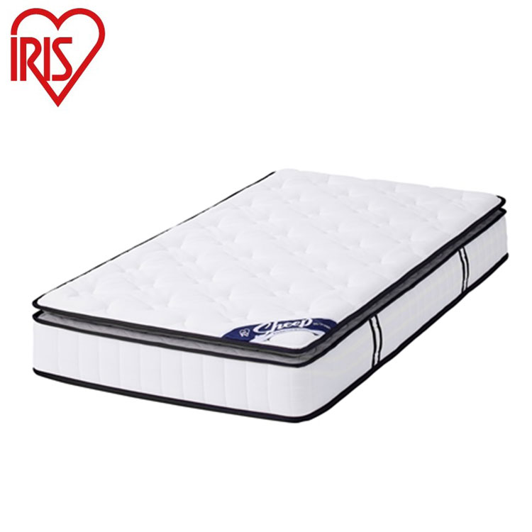 アイリスオーヤマ ピロートップ ポケットコイルマットレス シングル S PMTS23PN-S IRIS OYAMA(代引不可)【送料無料】