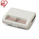 アイリスオーヤマ マルチサンドメーカーダブルサイズ IMS-902-W ホワイト マルチサンドメーカーダブルサイズ IRIS OYAMA(代引不可)【送料無料】