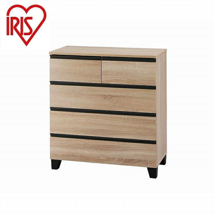 Mini Chest - アイリスオーヤマ ウッドチェスト 脚付き WCHL-790 ライトナチュラル IRIS OHYAMA(代引不可)【送料無料】