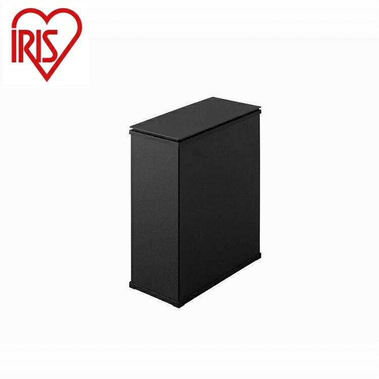 アイリスオーヤマ スチールペール STPL-30 ブラック IRIS OHYAMA(代引不可)【送料無料】