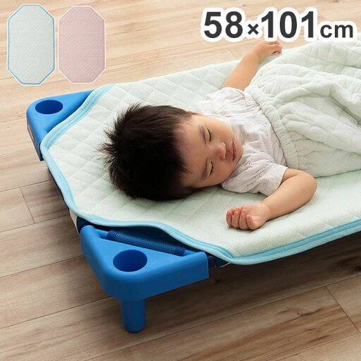 コット敷きパッド 58×101cm 寝具 敷きパッド お昼寝 コット専用 保育園 キッズ ジュニア 綿100% 四隅ゴムバンド付き ズレない 洗える 洗濯機丸洗い 優しいタオル地(代引不可)【送料無料】 コット敷きパッド 58×101cm 寝具 敷きパッド お昼寝 コット専用 保育園 キッズ ジュニア 綿100% 四隅ゴムバンド付き ズレない 洗える 洗濯機丸洗い 優しいタオル地(代引不可)【送料無料】