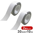 【2個セット】レイシス 害虫忌避 30mm×10m巻 白 簡単 虫取り 害虫取り 無視対策 効果範囲 約1m 防虫対策(代引不可)【送料無料】