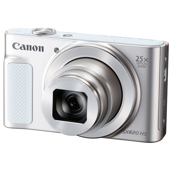 キヤノン ＜PowerShot＞Canon デジタルカメラ PowerShot SX620 HS(2020万画素/光学x25/ホワイト)[1074C004] PSSX620HS(WH)(代引き不可)