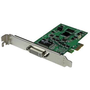 StarTech フルHD対応PCIeキャプチャーボード HDMI/ VGA/ DVI/ コンポーネント対応 ハイビジョン対応 1080p ロープロファイル/ フルプロファイルの両方に対応 PEXHDCAP2(代引き不可)【S1】