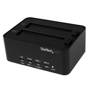 StarTech USB 3.0³SATAϡɥǥѥǥץꥱ ѥʤǥԡȾõǤ륹ɥ󼰥ɥå 2.5/3.5HDD/SSDб 졼ɥ뼰HDD꡼饤 SATDOCK2REU3(Բ)̵