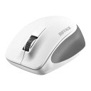 BUFFALO 無線 BlueLED 3ボタン プレミアムフィットマウス ホワイト BSMBW300MWH(代引き不可)