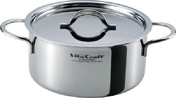 ビタクラフト Vita Craft 両手鍋 コロラド 4.1L 22cm 2505【送料無料】