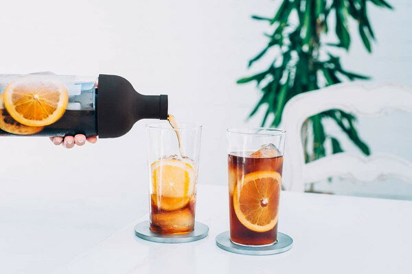 リコメン堂のHARIO ハリオ 日本製 フィルターインコーヒーボトル 650ml ブラック FIC-70-B 水出しコーヒーポット 珈琲 食洗器対応 おしゃれ【送料無料】｜アングル3