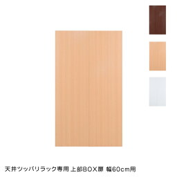 日本製 天井 ツッパリ ラック 専用上部BOX用扉幅60cm 国産 収納 つっぱり つっぱり収納 収納ラック つっぱりラック(代引不可)【送料無料】