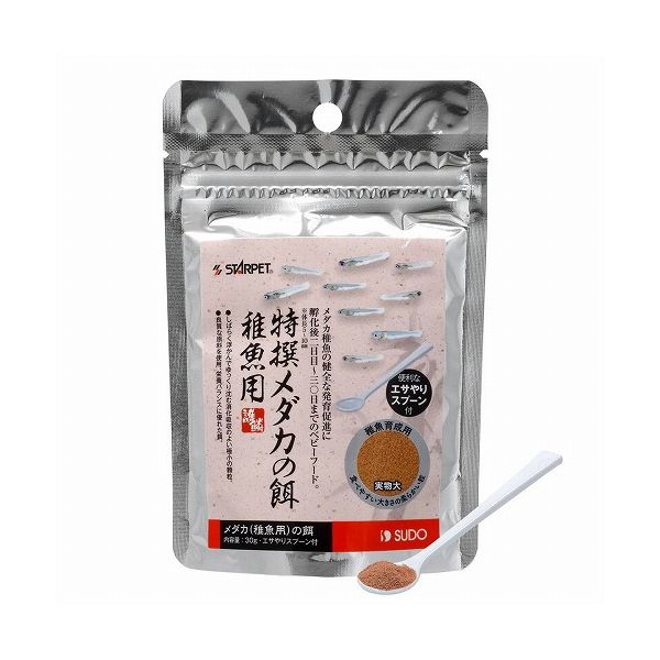 スドー メダカの餌稚魚用30g 1