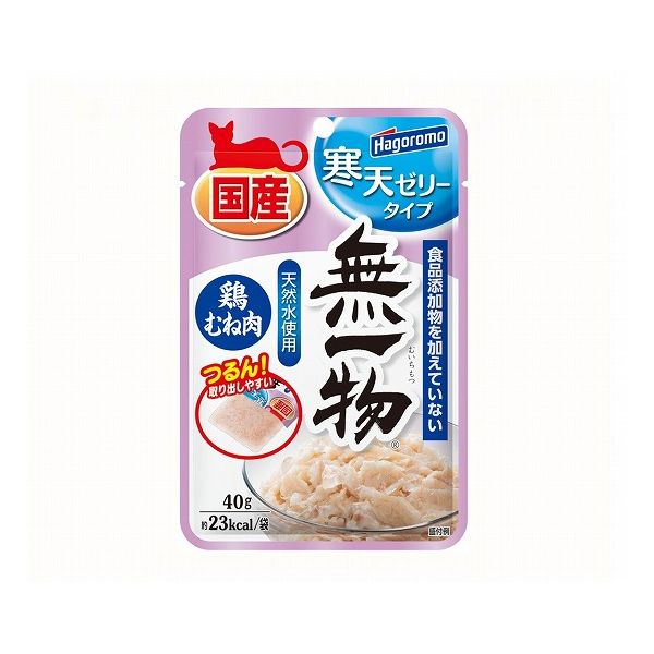 はごろもフーズ 無一物パウチ 寒天ゼリー 鶏むね 40g【ポイント10倍】