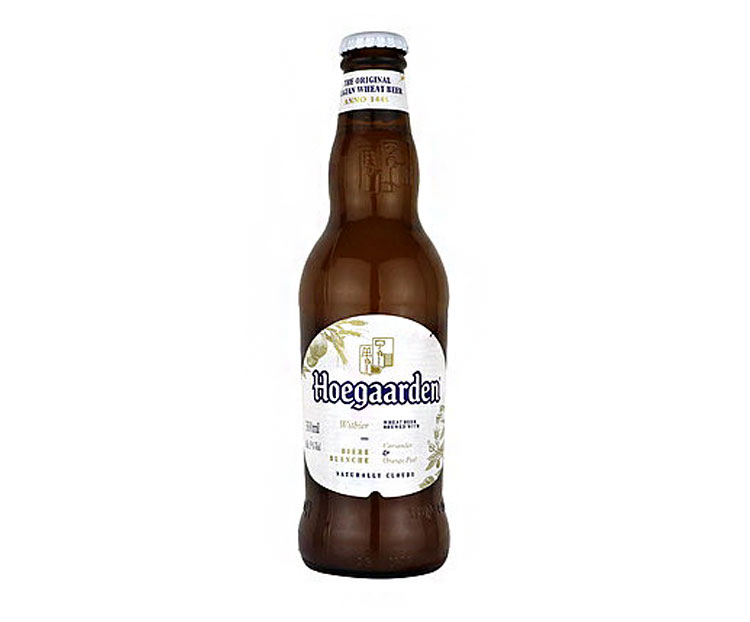 ヒューガルデン ホワイト 330ml瓶 単品 Hoegaarden 白ビール ホワイトビール ベルギー(代引不可)【送料無料】