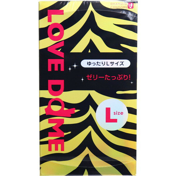 【発売元:オカモト】●ゆったりLサイズ！ゼリーたっぷり！●大きめをお探しの方に、太めのLサイズ。●やわらかい天然ゴムラテックス製。●個別包装もカワイイ♪・個装サイズ：76X136X26mm・個装重量：約40g・内容量：12個入・製造国：日本【管理医療機器】男性向け避妊用コンドーム医療機器製造販売認証番号：220ABBZX00048000【素材】天然ゴムラテックス 【仕様】色・・・ピンク潤滑剤・・・スタンダードタイプ【ご注意】※日本国内限定販売品。・コンドームの使用は1個につき1回限りです。毎回、新しいコンドームをご使用ください。・この製品は、取扱い説明書を必ず読んでからご使用ください。・コンドームの適正な使用は、避妊に効果があり、エイズを含む他の多くの性感染症に感染する危険を減少しますが、100％の効果を保証するものではありません。・この包装に入れたまま、直射日光や高温多湿の場所を避け涼しい所に保管してください。また、防虫剤等の揮発性物質と一緒にしないでください。※メーカーの都合によりパッケージ、内容等が変更される場合がございます。当店はメーカーコード（JANコード）で管理をしている為それに伴う返品、返金等の対応は受け付けておりませんのでご了承の上お買い求めください。【送料について】北海道、沖縄、離島は送料を頂きます。【発売元:オカモト】●ゆったりLサイズ！ゼリーたっぷり！●大きめをお探しの方に、太めのLサイズ。●やわらかい天然ゴムラテックス製。●個別包装もカワイイ♪・個装サイズ：76X136X26mm・個装重量：約40g・内容量：12個入・製造国：日本【管理医療機器】男性向け避妊用コンドーム医療機器製造販売認証番号：220ABBZX00048000【素材】天然ゴムラテックス 【仕様】色・・・ピンク潤滑剤・・・スタンダードタイプ【ご注意】※日本国内限定販売品。・コンドームの使用は1個につき1回限りです。毎回、新しいコンドームをご使用ください。・この製品は、取扱い説明書を必ず読んでからご使用ください。・コンドームの適正な使用は、避妊に効果があり、エイズを含む他の多くの性感染症に感染する危険を減少しますが、100％の効果を保証するものではありません。・この包装に入れたまま、直射日光や高温多湿の場所を避け涼しい所に保管してください。また、防虫剤等の揮発性物質と一緒にしないでください。