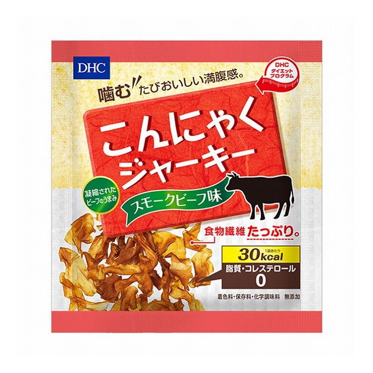 DHC こんにゃくジャーキー スモークビーフ味 12g