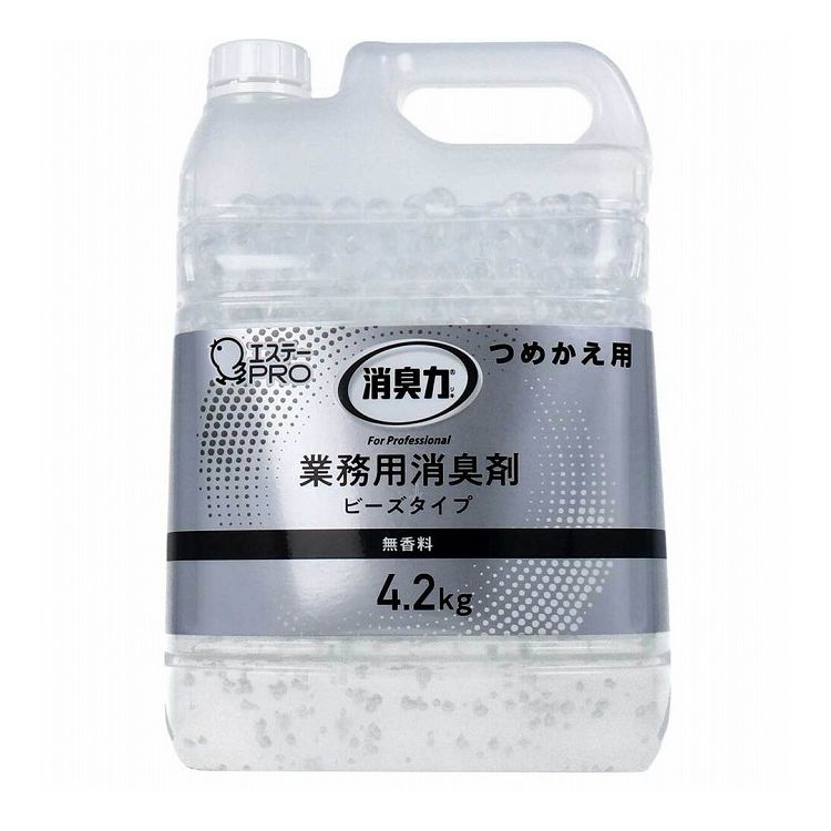 乐天商城 - 消臭力 業務用 ビーズタイプ 特大 詰替用 無香料 4.2kg【送料無料】