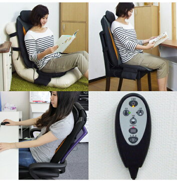 肩こり マッサージ器 コンパクト 首 肩 背中 腰 こり マッサージャー 簡単 ラクラク操作 本格家庭用マッサージ器 シートマッサージャー セララ 058368 母の日 父の日 プレゼント 贈り物【あす楽対応】【ポイント10倍】【送料無料】
