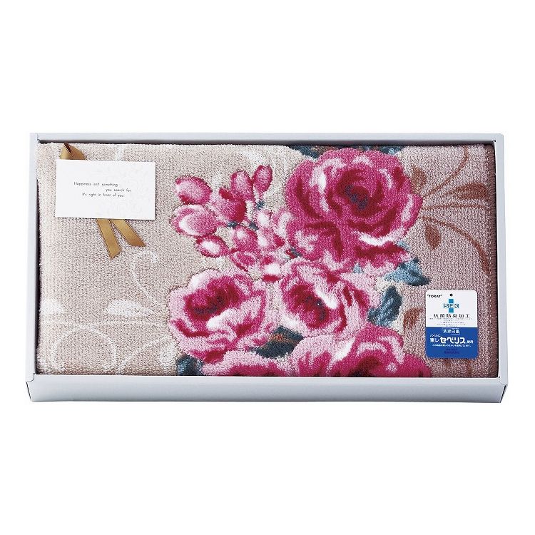 ローズ 大判バスマット ピンク 095261PI(代引不可)【送料無料】
