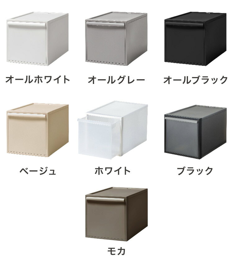 ライクイット (like-it) 収納ケース クローゼットシステム 引き出し L 約幅32x奥52x高31.8cm ホワイト CS-D3 奥行き52cm クローゼット収納にピッタリ(代引不可)【送料無料】 rcmd-36146698 リコメン堂 サンプル画像2
