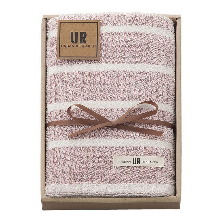 アーバンリサーチ フェイスタオル レッド UR2310RD(代引不可)【ポイント10倍】【送料無料】