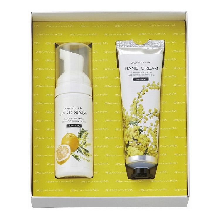 ミアミモザ ハンドクリーム&ハンドソープ MC-CHS30(代引不可)【ポイント10倍】【送料無料】