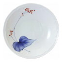 香蘭社 相思花 22cmディーププレート 49168-1JBUP9(代引不可)【ポイント10倍】【送料無料】