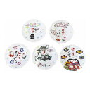 夕立窯 感謝いっぱい 取皿5枚揃 YK451(代引不可)【ポイント10倍】【送料無料】