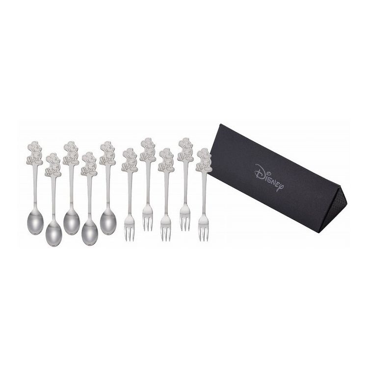 ディズニー ステンレスダイカットスプーン&フォーク10本セット 13016(代引不可)【ポイント10倍】【送料..