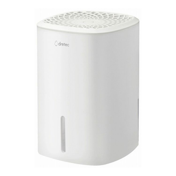 ドリテック コンパクト除湿機「ロワン」 JY-102WT【商品説明】お家に溶け込む小型除湿機 ・脱衣所や玄関、クローゼットなど、湿気のたまりやすい場所におすすめ・狭い場所でも置きやすいコンパクトサイズ・除湿効果が見える半透明タンク（満水容量...