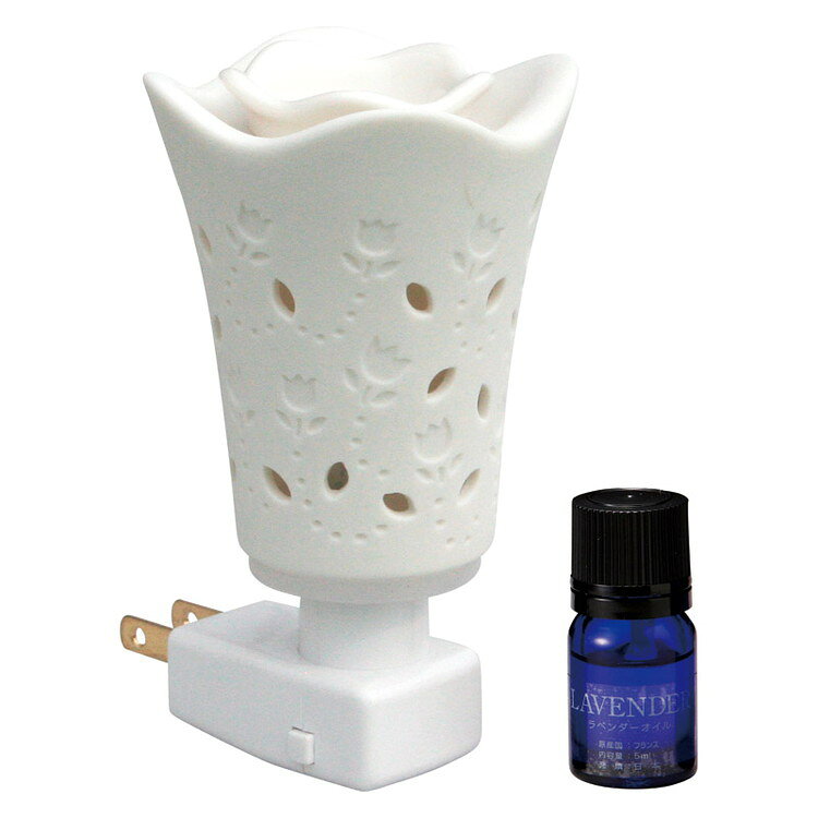 アロマルームランプセット(チューリップ) キャンドル・アロマ 801303(代引不可)【ポイント10倍】【送料..