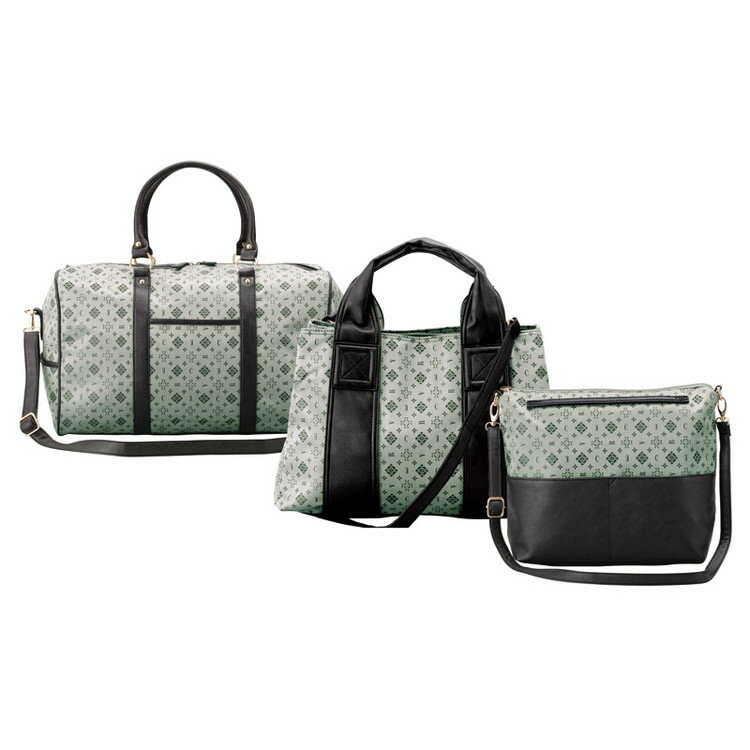 ボストン&ショルダー2点 クレア トラベラー ブランドバッグ CR25300-B(代引不可)【ポイント10倍】【送料無料】