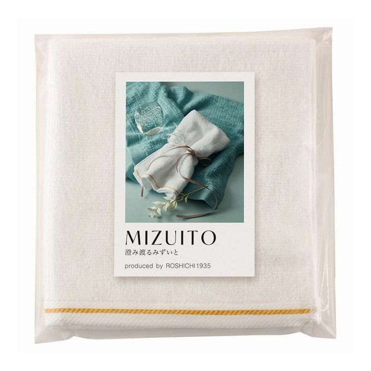 Towel Handkerchief - 大阪泉州ハンドタオル MIZUITO 澄み渡るみずいと ホワイト 39006/5 ギフト プレゼント(代引不可)【ポイント10倍】