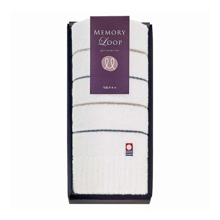 連続する丸い糸のラインで、つながる思い出を表現。日本製【セット内容】-サイズ：33×75cm重量/容量：-箱サイズ：26×12×3cm材質：綿100%【代引きについて】こちらの商品は、代引きでの出荷は受け付けておりません。【送料について】北海道、沖縄、離島は送料を頂きます。