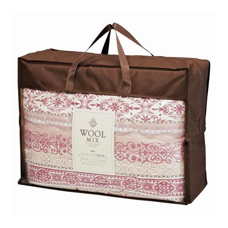 ウール混肌ふとん ウールミックス ローズ WLM51005B/RO ギフト プレゼント(代引不可)【ポイント10倍】【送料無料】
