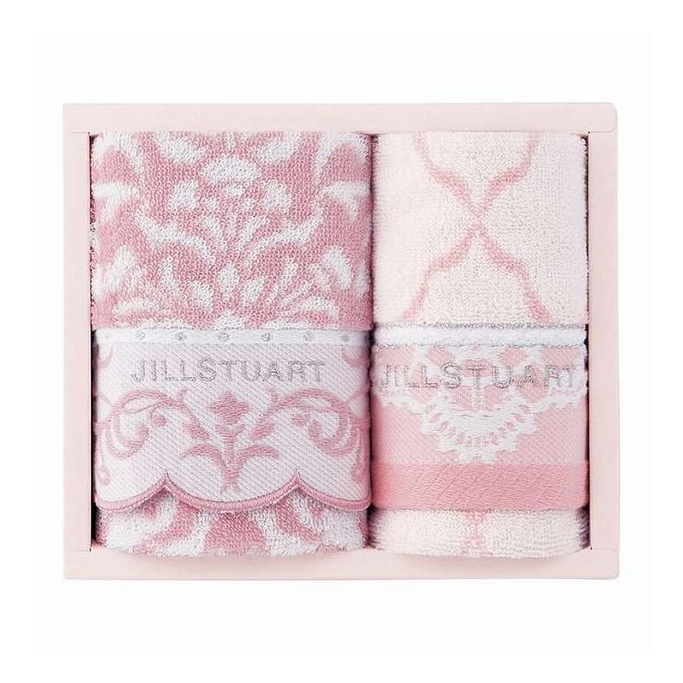 フェイスタオル&ウォッシュタオル ブルームオーナメント ジルスチュアート 58-3219200 ギフト プレゼント(代引不可)【ポイント10倍】