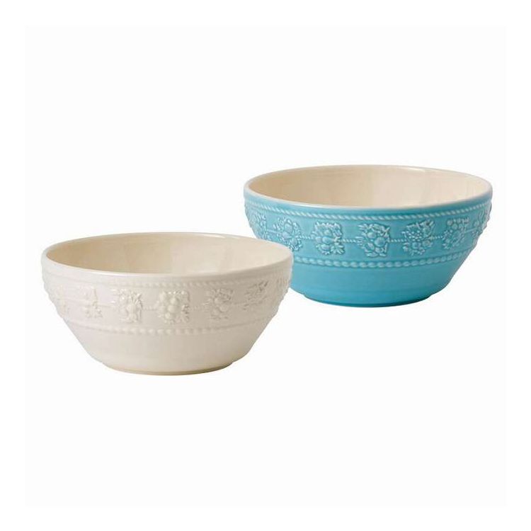 15cm ペア (アイボリー・ブルー) フェスティビティボウル ウェッジウッド 1053887 ギフト プレゼント(代引不可)【ポイント10倍】【送料無料】