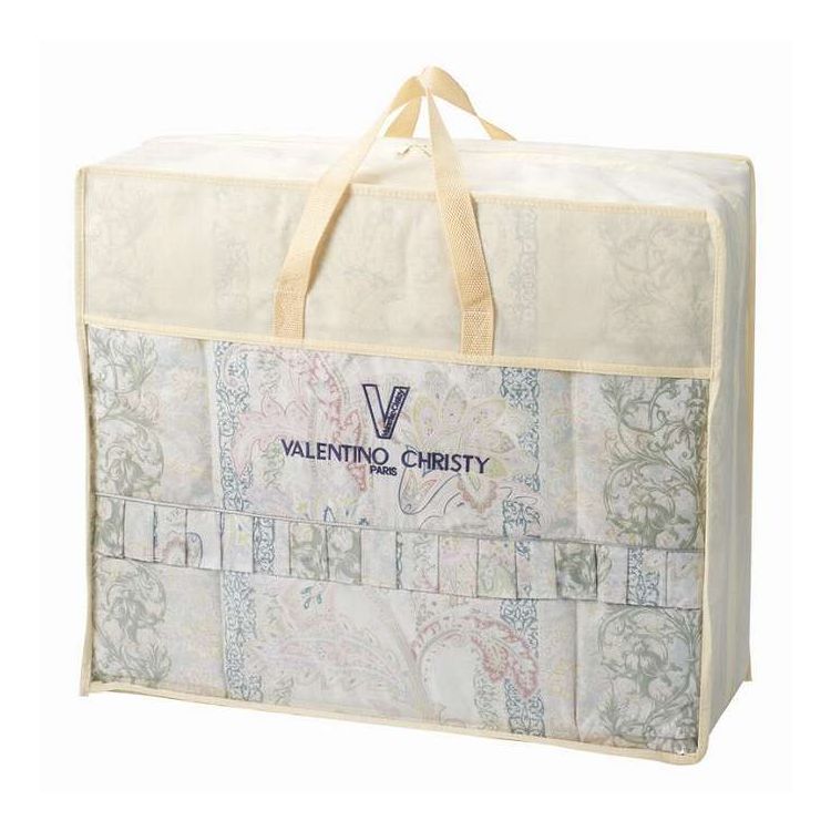 羽毛ふとんバッグ入(ダウン90%) ヴァレンティノ・クリスティー VCF-430-7 ギフト プレゼント(代引不可)【ポイント10倍】【送料無料】