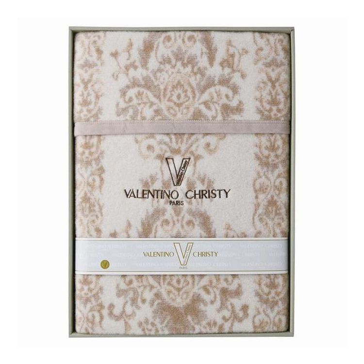 ジャカード織カシミヤ入りウール毛布...