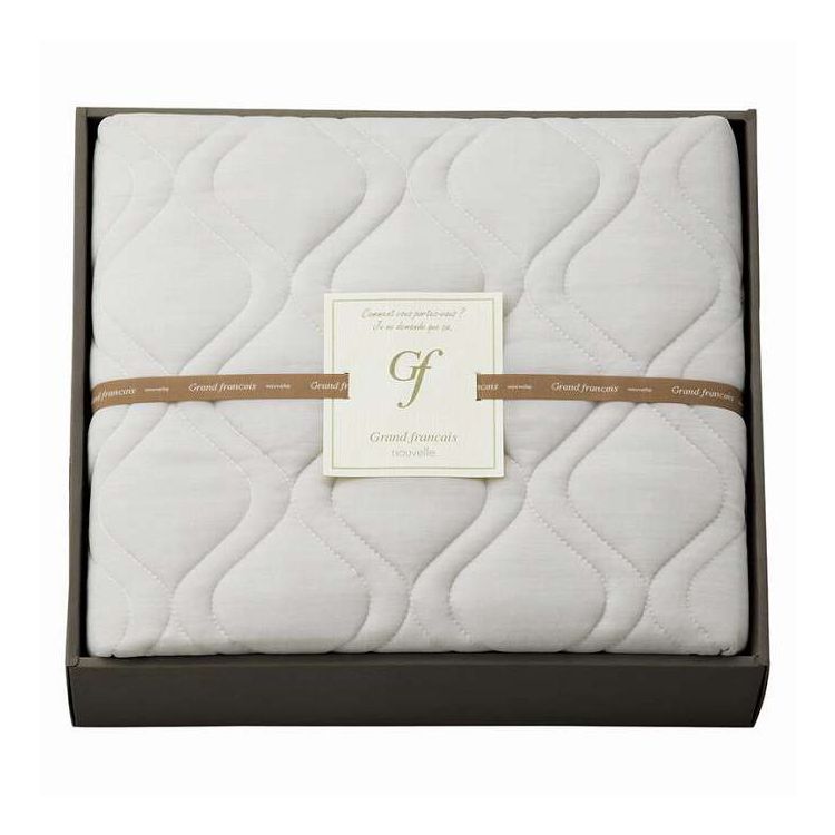 クール接触冷感敷パット グランフランセヌーベル グレージュ GFN4058GE/MT ギフト プレゼント(代引不可)【ポイント10倍】【送料無料】